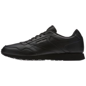 Adidasy Męskie Reebok Royal Glide LX Czarne/Ciemny Szare PL 12BOHIR